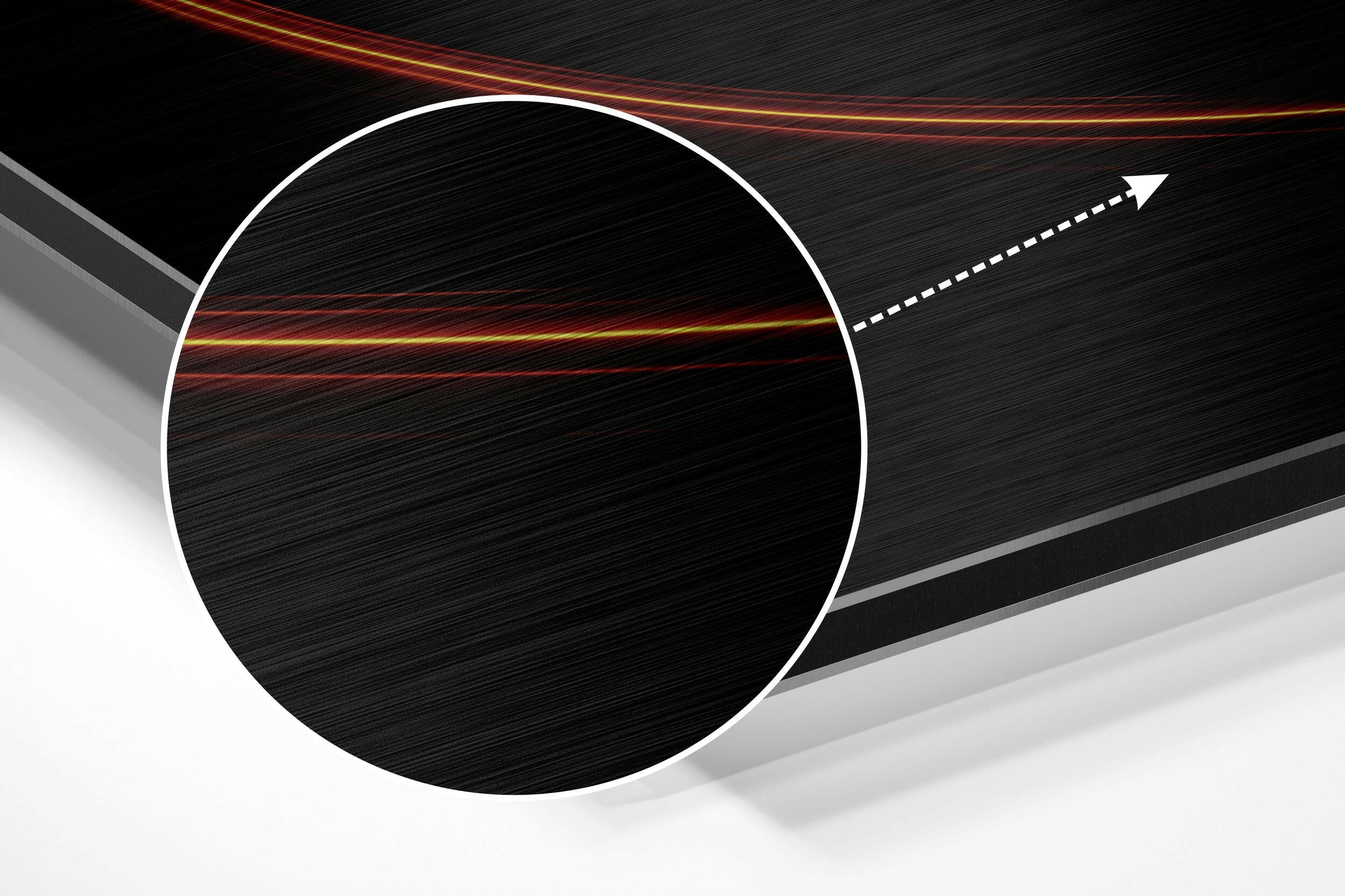 Cancer Brushed Aluminium Dibond Wall Art.