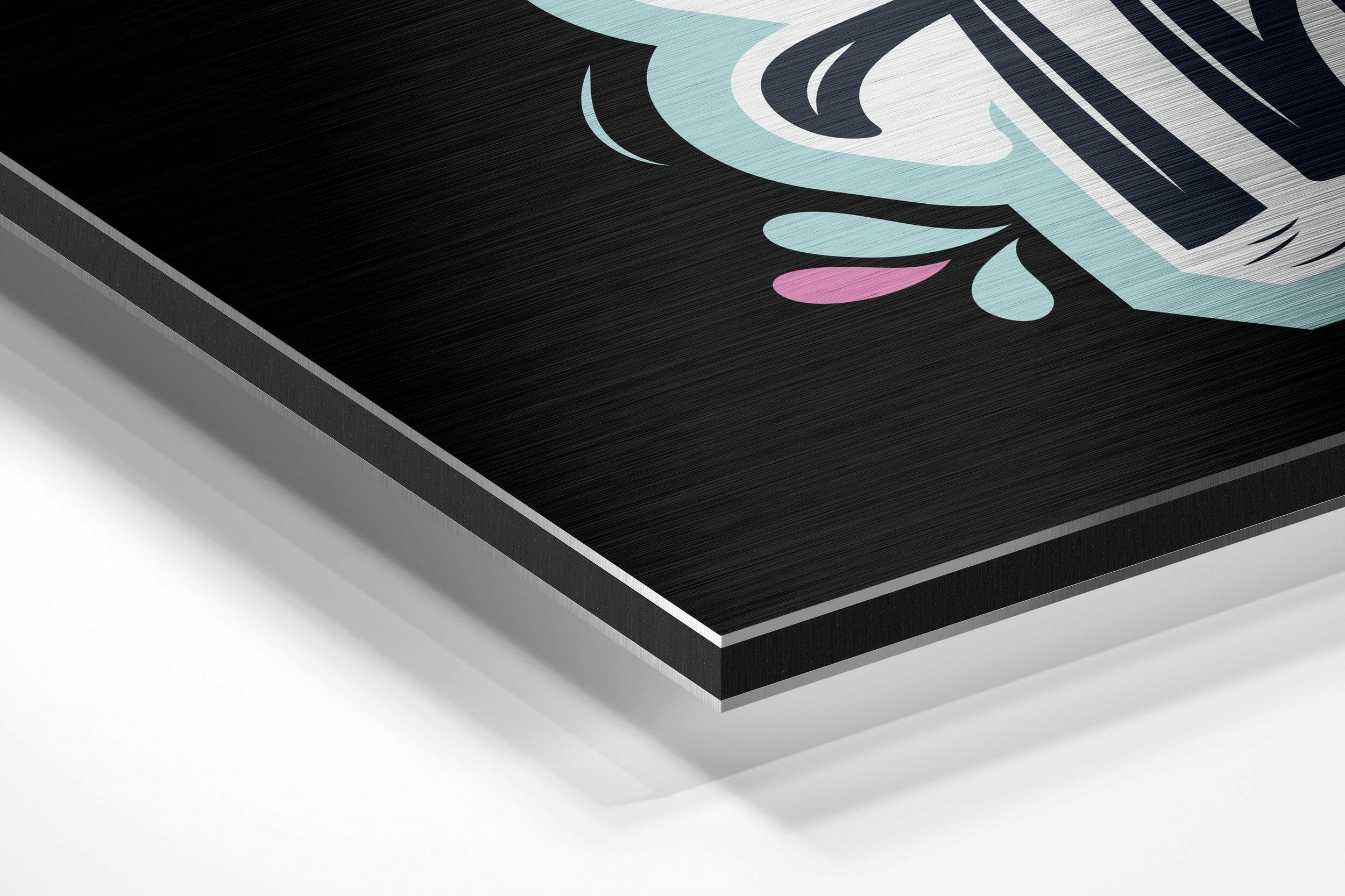 You Got This Brushed Aluminium Dibond Wall Art.