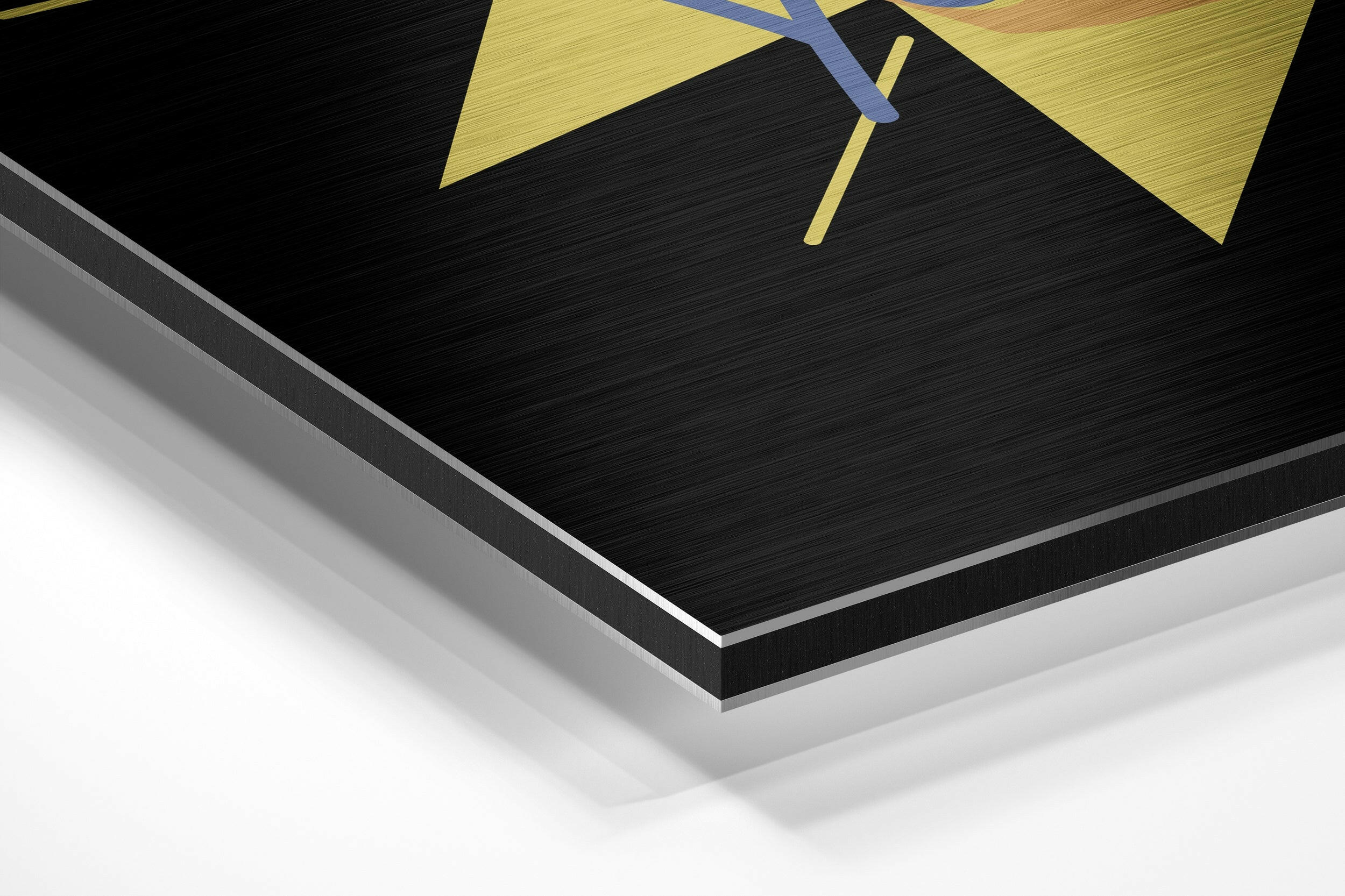 Yes, You Can Brushed Aluminium Dibond Wall Art.