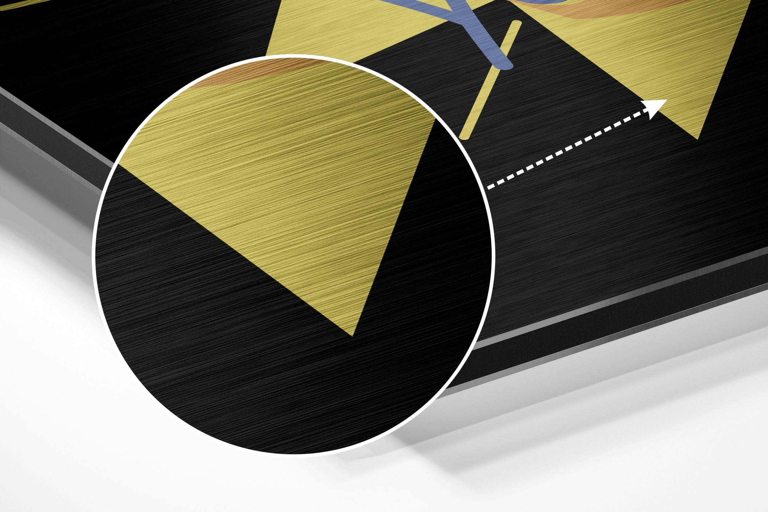 Yes, You Can Brushed Aluminium Dibond Wall Art.