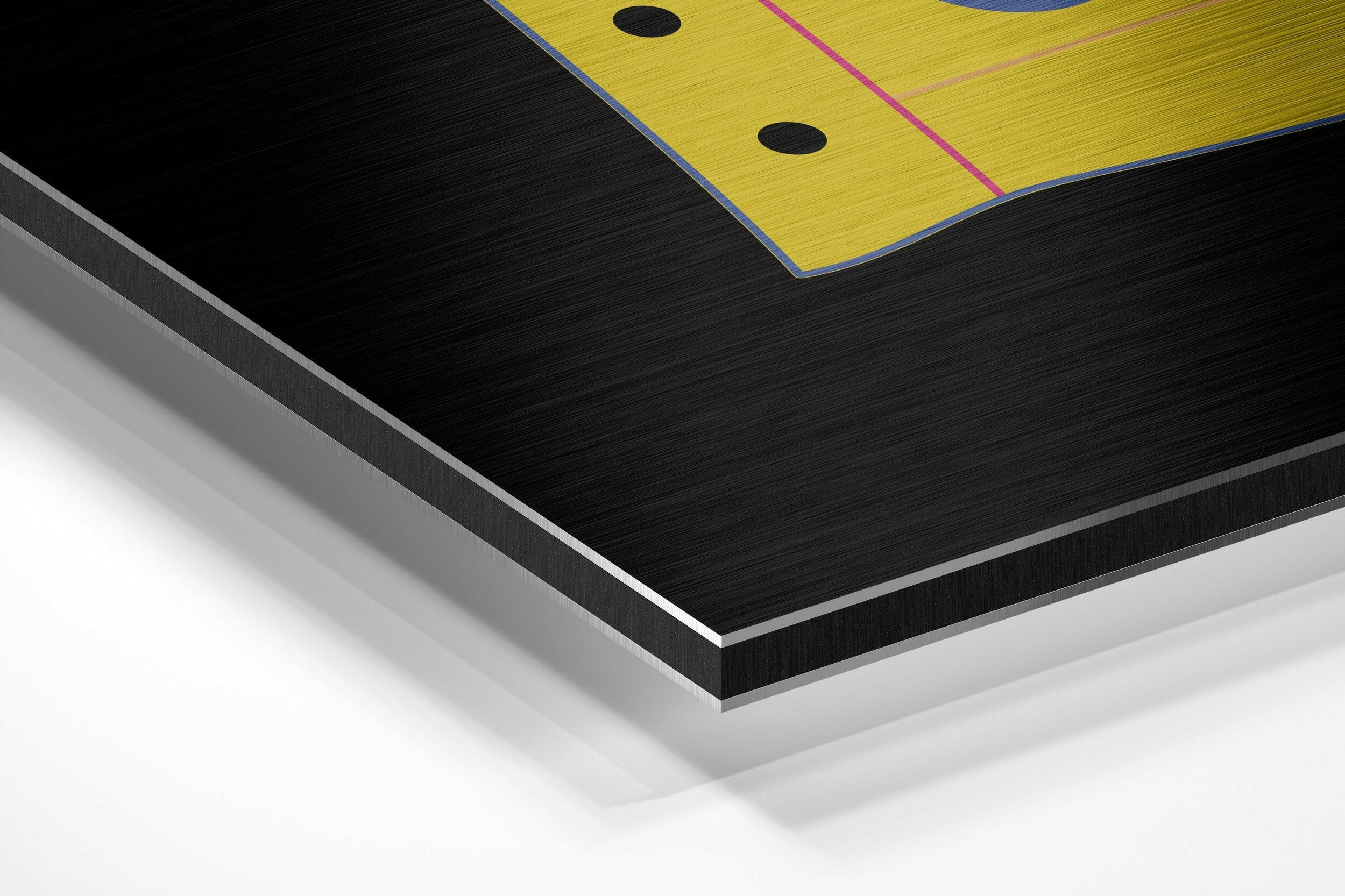 Do not Quit Brushed Aluminium Dibond Wall Art.