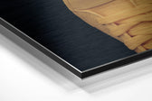 Follow Your Dreams Brushed Aluminium Dibond Wall Art.