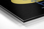 Cake it Easy Brushed Aluminium Dibond Wall Art.