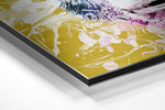 Monkey Brushed Aluminium Dibond Wall Art.