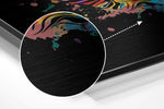 Cat Brushed Aluminium Dibond Wall Art.