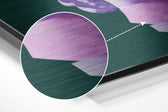 The Art of Sculpture Brushed Aluminium Dibond Wall Art.