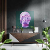 The Art of Sculpture Brushed Aluminium Dibond Wall Art.