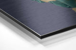 The Art of Sculpture Brushed Aluminium Dibond Wall Art.