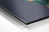The Art of Sculpture Brushed Aluminium Dibond Wall Art.