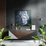The Art of Sculpture Brushed Aluminium Dibond Wall Art.
