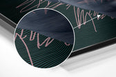 The Art of Sculpture Brushed Aluminium Dibond Wall Art.