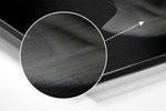 The Art of Sculpture Brushed Aluminium Dibond Wall Art.