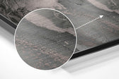 Marmoreal Brushed Aluminium Dibond Wall Art.