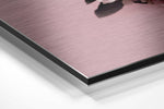 Cute Skull Brushed Aluminium Dibond Wall Art.