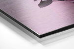 Cute Skull Brushed Aluminium Dibond Wall Art.
