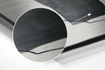 Line Art Brushed Aluminium Dibond Wall Art.