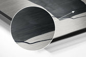 Line Art Brushed Aluminium Dibond Wall Art.
