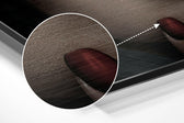 Bangs Brushed Aluminium Dibond Wall Art.
