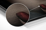 Bangs Brushed Aluminium Dibond Wall Art.