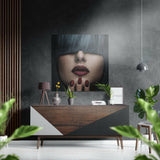 Bangs Brushed Aluminium Dibond Wall Art.