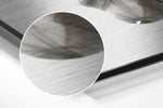 Smoked Face Brushed Aluminium Dibond Wall Art.