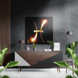 Brushed Aluminium Dibond Wall Art