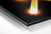 Sagittarius Brushed Aluminium Dibond Wall Art.