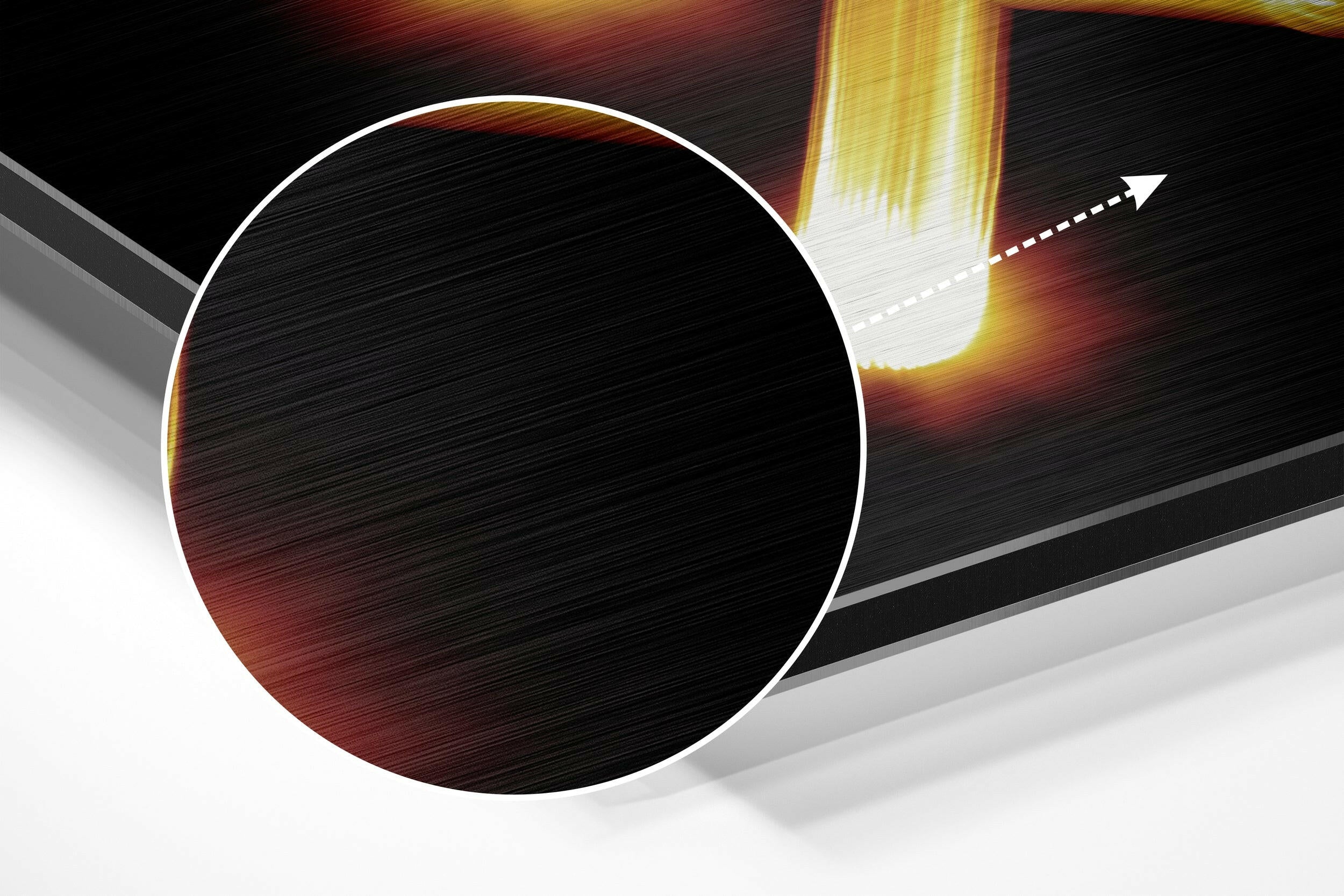 Sagittarius Brushed Aluminium Dibond Wall Art.