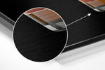 Whiskey Brushed Aluminium Dibond Wall Art.