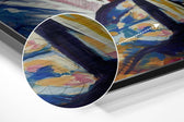 Jazz Brushed Aluminium Dibond Wall Art.