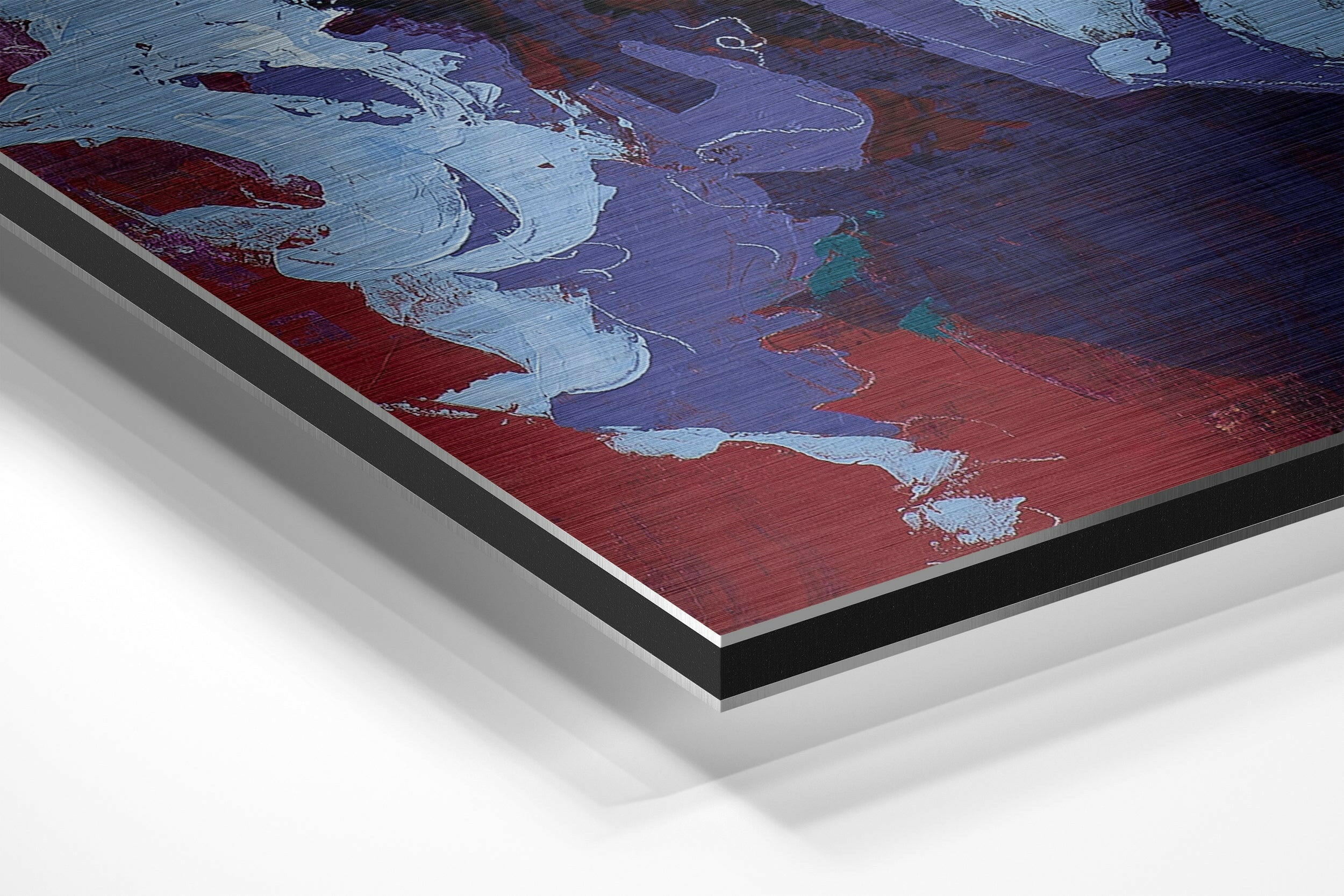 Marilyn Monroe Brushed Aluminium Dibond Wall Art.