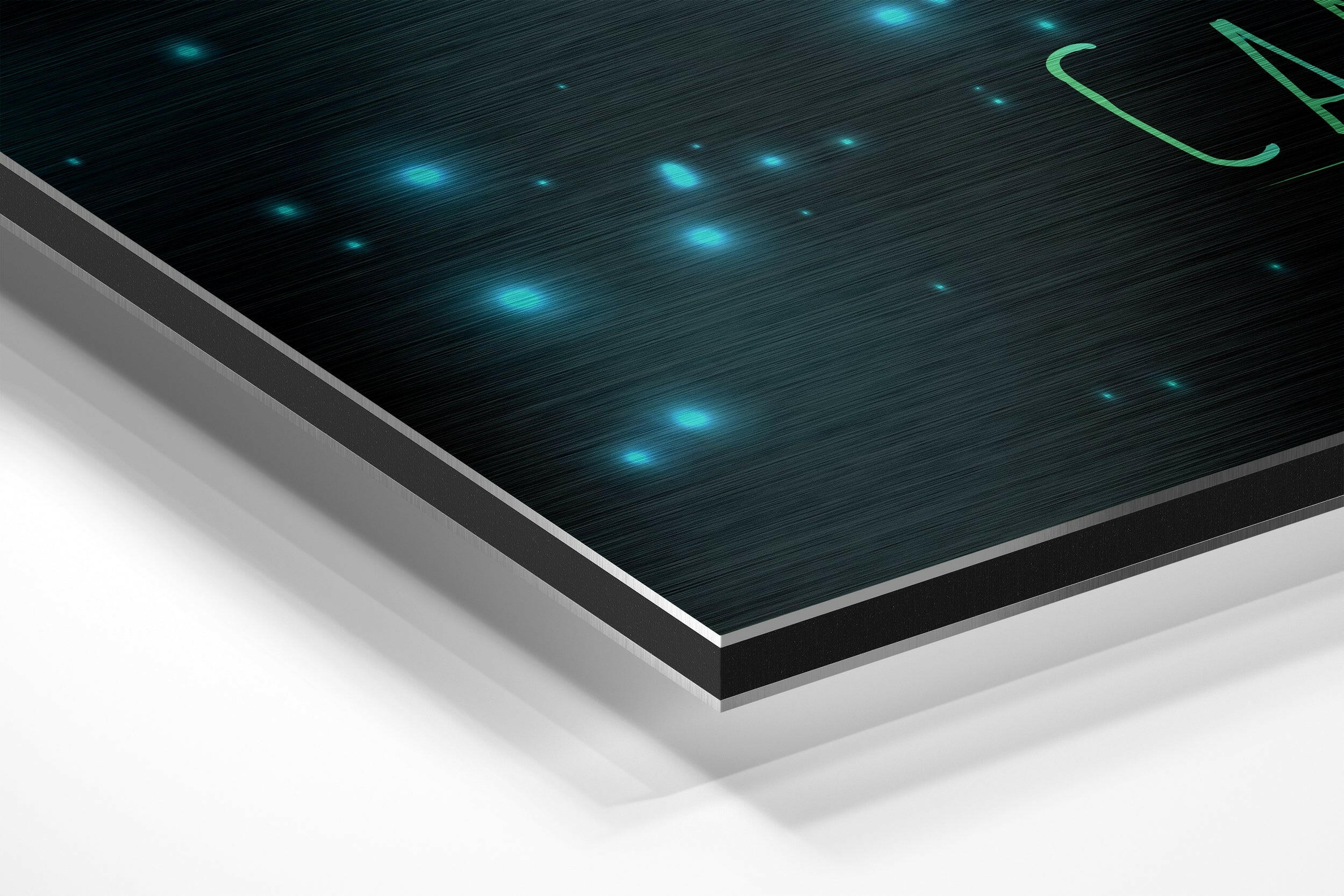 Cancer Brushed Aluminium Dibond Wall Art.