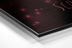 Scorpio Brushed Aluminium Dibond Wall Art.