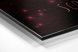 Scorpio Brushed Aluminium Dibond Wall Art.