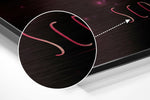 Scorpio Brushed Aluminium Dibond Wall Art.