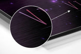 Virgo Brushed Aluminium Dibond Wall Art.