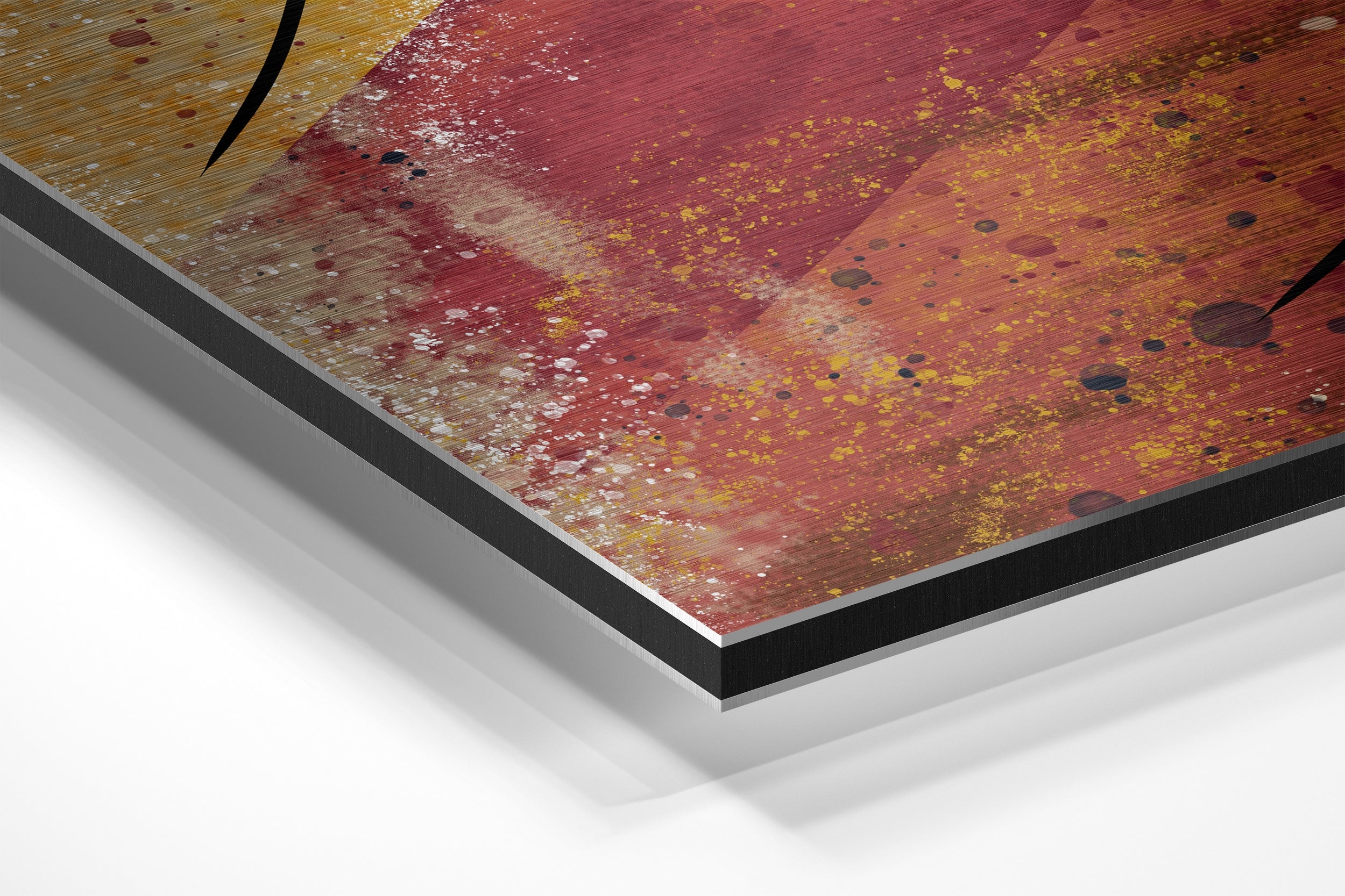 Dance Brushed Aluminium Dibond Wall Art.