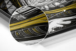 Dojutsu Eye Brushed Aluminium Dibond Wall Art.
