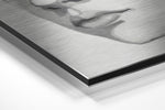 The Kid Brushed Aluminium Dibond Wall Art.