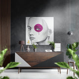 The Kid Brushed Aluminium Dibond Wall Art.