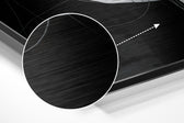 The Hole Brushed Aluminium Dibond Wall Art.