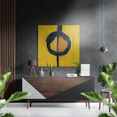 The Hole Brushed Aluminium Dibond Wall Art.