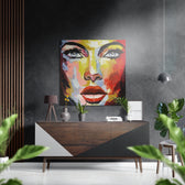 Beauty Brushed Aluminium Dibond Wall Art.