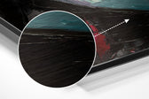 Glance Brushed Aluminium Dibond Wall Art.