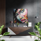 Glance Brushed Aluminium Dibond Wall Art.