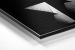 Buildings Brushed Aluminium Dibond Wall Art.