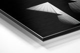 Buildings Brushed Aluminium Dibond Wall Art.