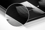 Buildings Brushed Aluminium Dibond Wall Art.