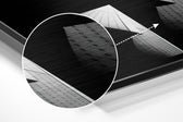 Buildings Brushed Aluminium Dibond Wall Art.