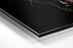 Black Panther Brushed Aluminium Dibond Wall Art.